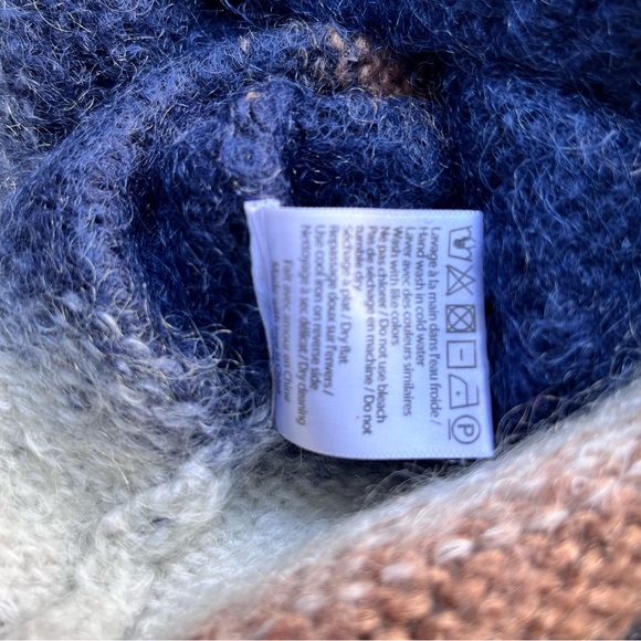 🇫🇷 SEZANE mohair crop sweater size S - Picture 8 of 12